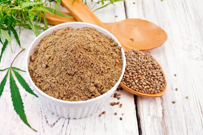 Каша из перетертых конопляных зерен Каша из перетертых семян марихуаны